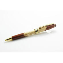 Rose Color Wood Ball Pen with Promotional Items